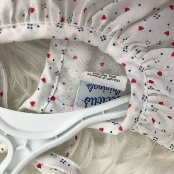 🌟3/$25 SALE🌟Vintage Polka Dot/Hearts Blouse -24M - Picture 7 of 7